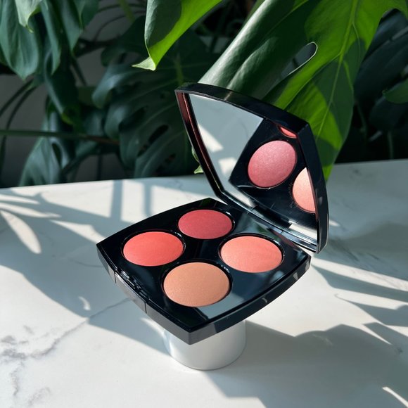 CHANEL Les 4 Rouges Yeux Et Joues 957 Tendresse Eyeshadow And Blush Palette NEW - Picture 1 of 4